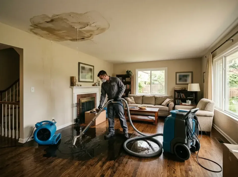 attic-pipe-burst-ceiling-drip-008 — frequently asked questions, Water Damage Restoration & Carpet Care in Newark, DE
